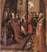 Master of the Legend Ursula Announces Her Pilgrimage to the Court of Her Father (mk05) Germany oil painting reproduction